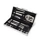 Deluxe Grill Set 24 pcs – Stainless Steel BBQ Tool Set for Grilling Outdoors