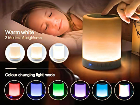 6 Light Colors + Dimming.