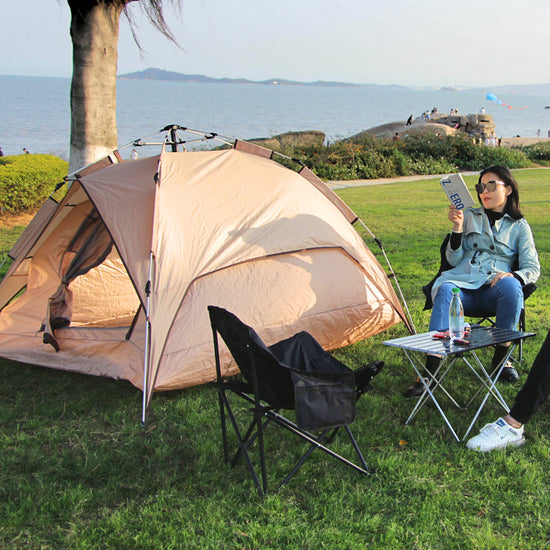 Instant Tent for Family Camping 2-4 People Waterproof